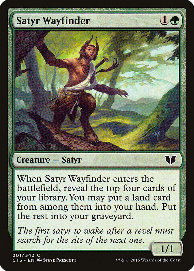 Satyr Wayfinder [Commander 2015] | Card Merchant Takapuna