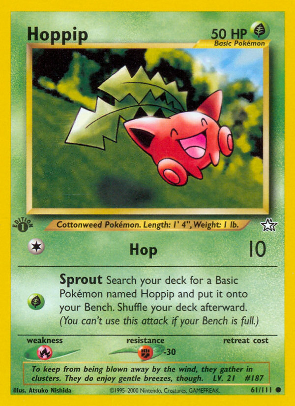 Hoppip (61/111) [Neo Genesis 1st Edition] | Card Merchant Takapuna
