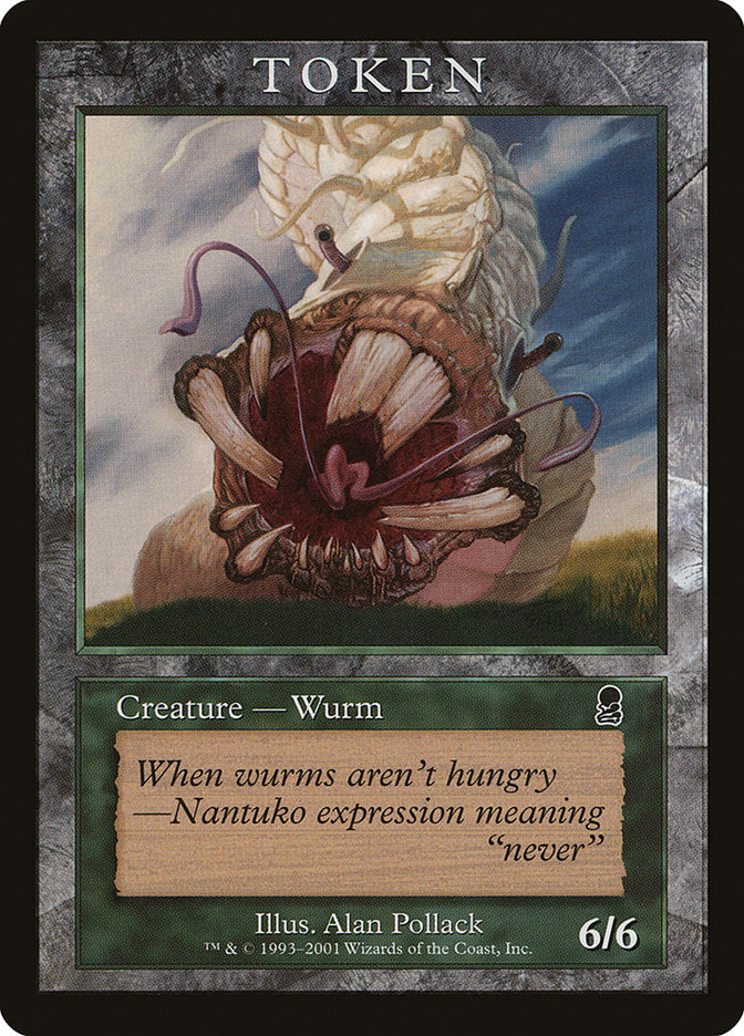 Wurm Token [Magic Player Rewards 2002] | Card Merchant Takapuna