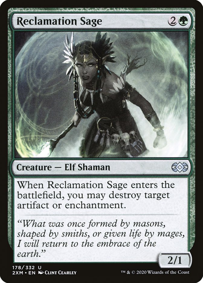 Reclamation Sage [Double Masters] | Card Merchant Takapuna