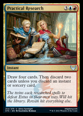 Practical Research [Strixhaven: School of Mages] | Card Merchant Takapuna