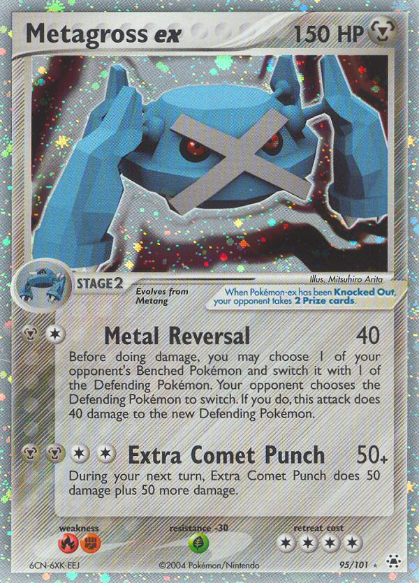 Metagross ex (95/101) [EX: Hidden Legends] | Card Merchant Takapuna