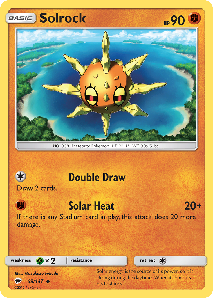 Solrock (69/147) [Sun & Moon: Burning Shadows] | Card Merchant Takapuna