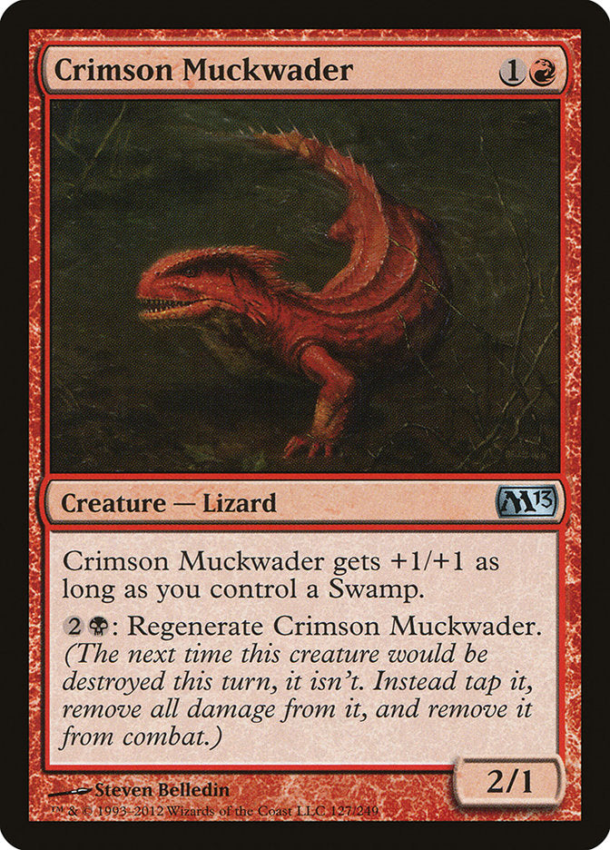Crimson Muckwader [Magic 2013] | Card Merchant Takapuna