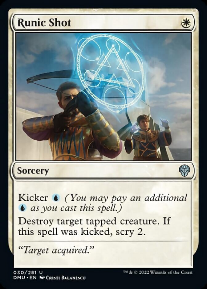 Runic Shot [Dominaria United] | Card Merchant Takapuna