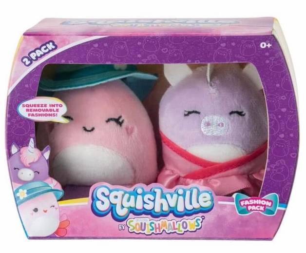 Squishville - Fashion 2 Pack - Jeanne and Ponderosa | Card Merchant Takapuna