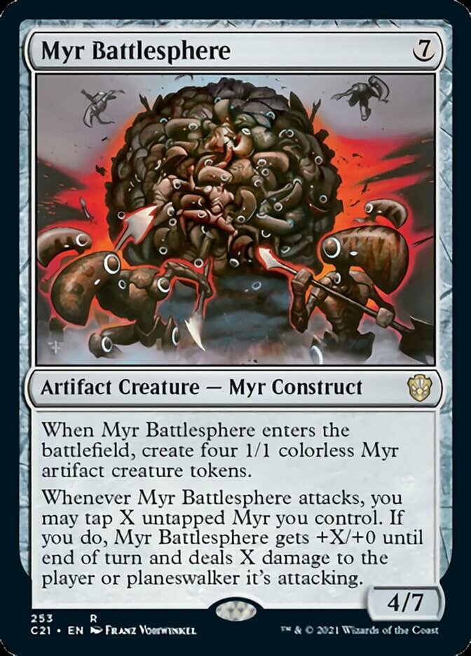 Myr Battlesphere [Commander 2021] | Card Merchant Takapuna