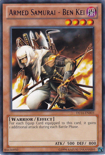 Armed Samurai - Ben Kei (Blue) [DL14-EN003] Rare | Card Merchant Takapuna