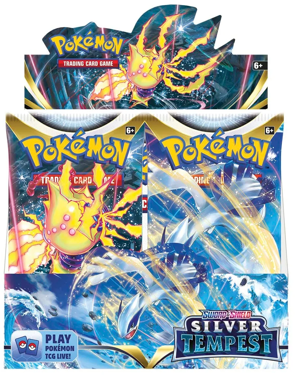 Silver Tempest Booster Box | Card Merchant Takapuna