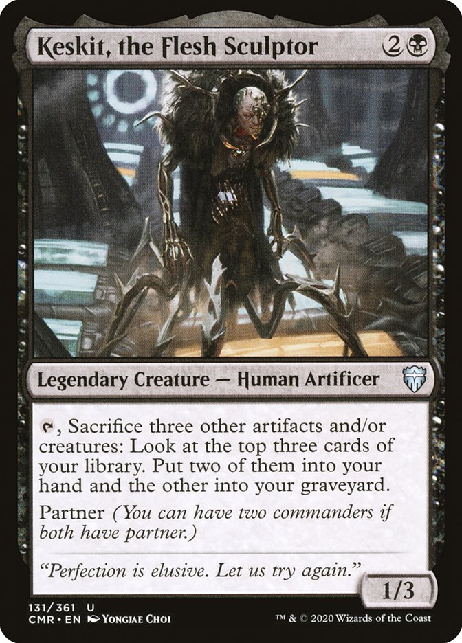 Keskit, the Flesh Sculptor [Commander Legends] | Card Merchant Takapuna