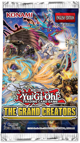 Yu-Gi-Oh! The Grand Creators Booster pack! | Card Merchant Takapuna