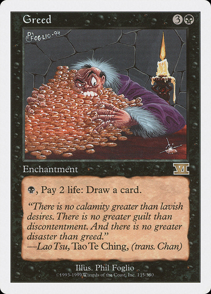 Greed [Classic Sixth Edition] | Card Merchant Takapuna