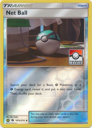 Net Ball (187a/214) (League Promo) [Sun & Moon: Lost Thunder] | Card Merchant Takapuna