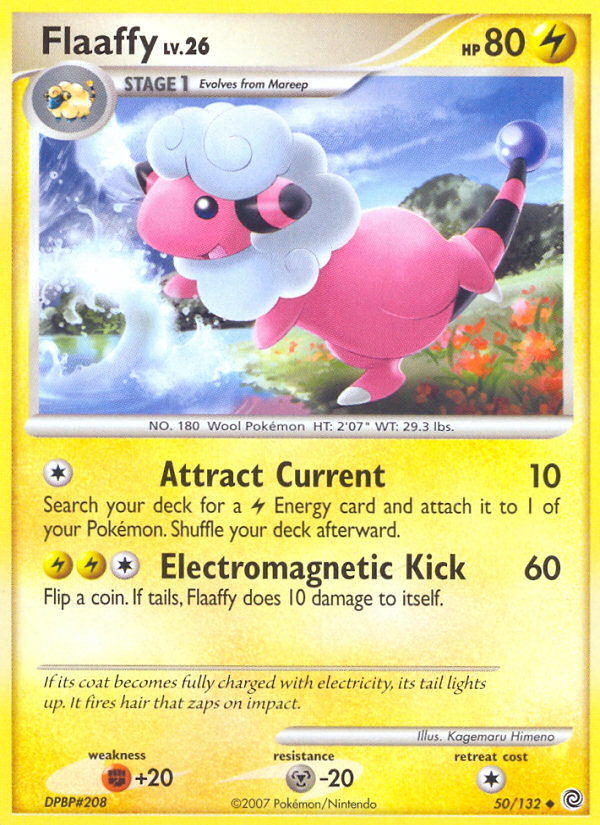 Flaaffy (50/132) [Diamond & Pearl: Secret Wonders] | Card Merchant Takapuna