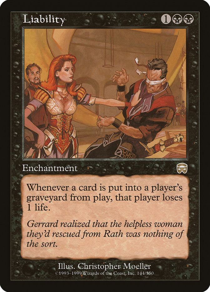 Liability [Mercadian Masques] | Card Merchant Takapuna