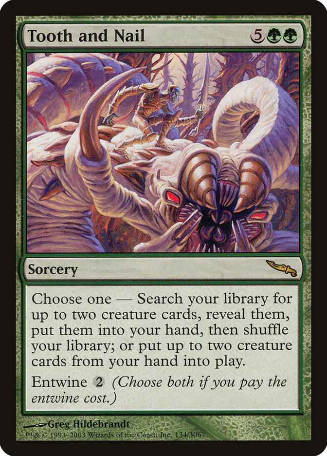 Tooth and Nail [Mirrodin] | Card Merchant Takapuna