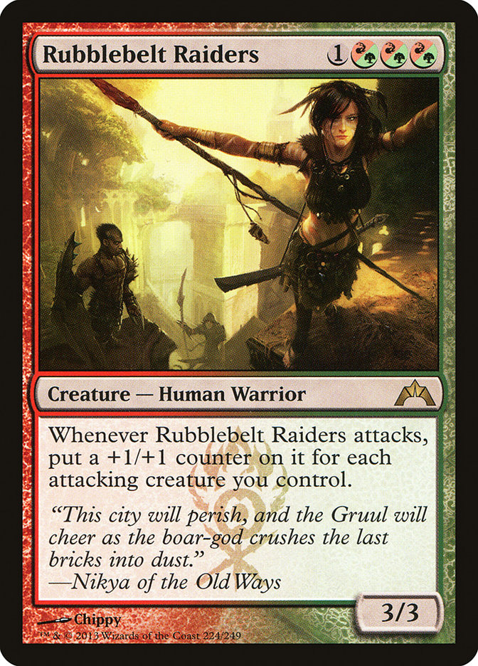 Rubblebelt Raiders [Gatecrash] | Card Merchant Takapuna
