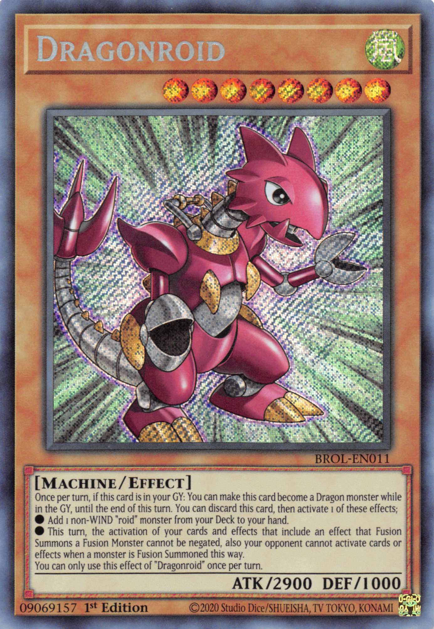 Dragonroid [BROL-EN011] Secret Rare | Card Merchant Takapuna