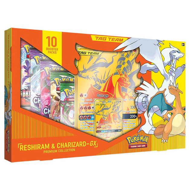 Reshiram & Charizard GX Premium Collection *LIMIT 2* | Card Merchant Takapuna