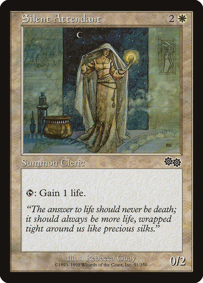 Silent Attendant [Urza's Saga] | Card Merchant Takapuna