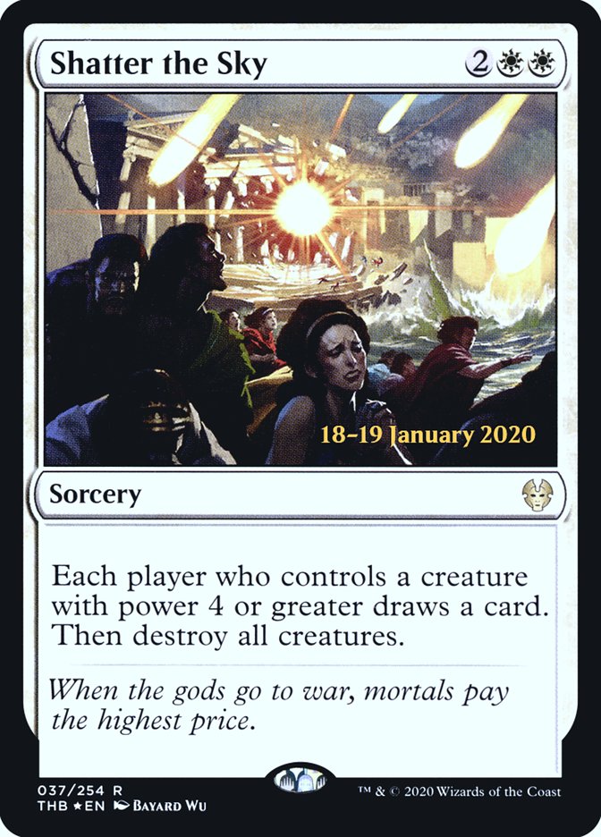 Shatter the Sky [Theros Beyond Death Prerelease Promos] | Card Merchant Takapuna
