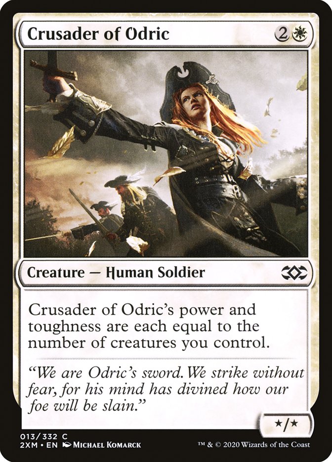 Crusader of Odric [Double Masters] | Card Merchant Takapuna