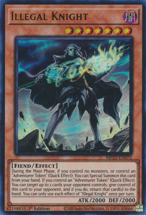 Illegal Knight [MP23-EN072] Ultra Rare | Card Merchant Takapuna