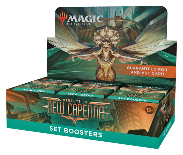 MTG Set Booster Box Streets of New Capenna | Card Merchant Takapuna