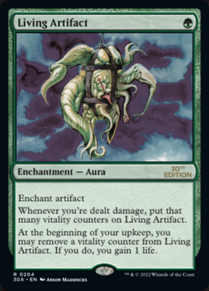 Living Artifact [30th Anniversary Edition] | Card Merchant Takapuna