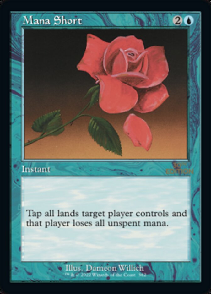Mana Short (Retro) [30th Anniversary Edition] | Card Merchant Takapuna