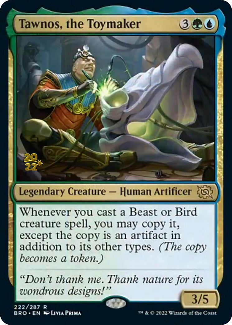 Tawnos, the Toymaker [The Brothers' War Prerelease Promos] | Card Merchant Takapuna