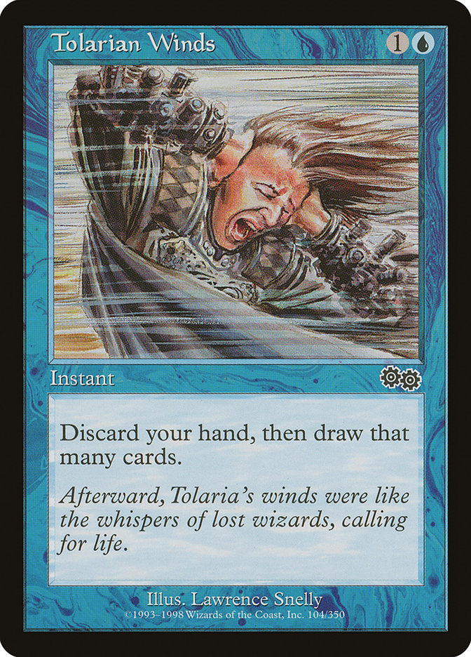 Tolarian Winds [Urza's Saga] | Card Merchant Takapuna