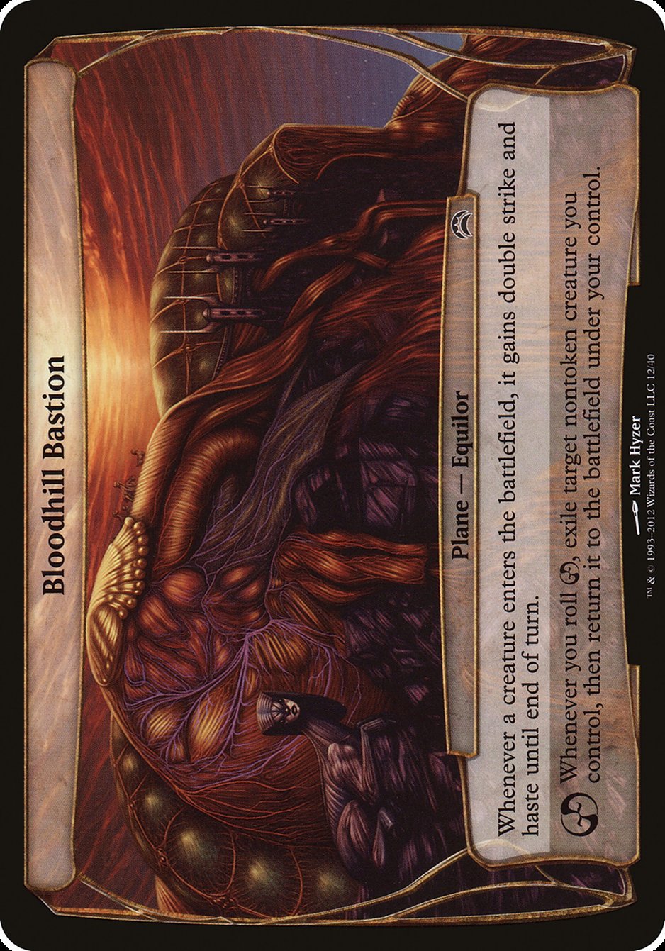 Bloodhill Bastion (Planes) [Planechase 2012 Planes] | Card Merchant Takapuna