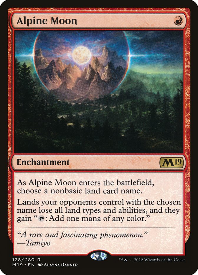 Alpine Moon [Core Set 2019] | Card Merchant Takapuna