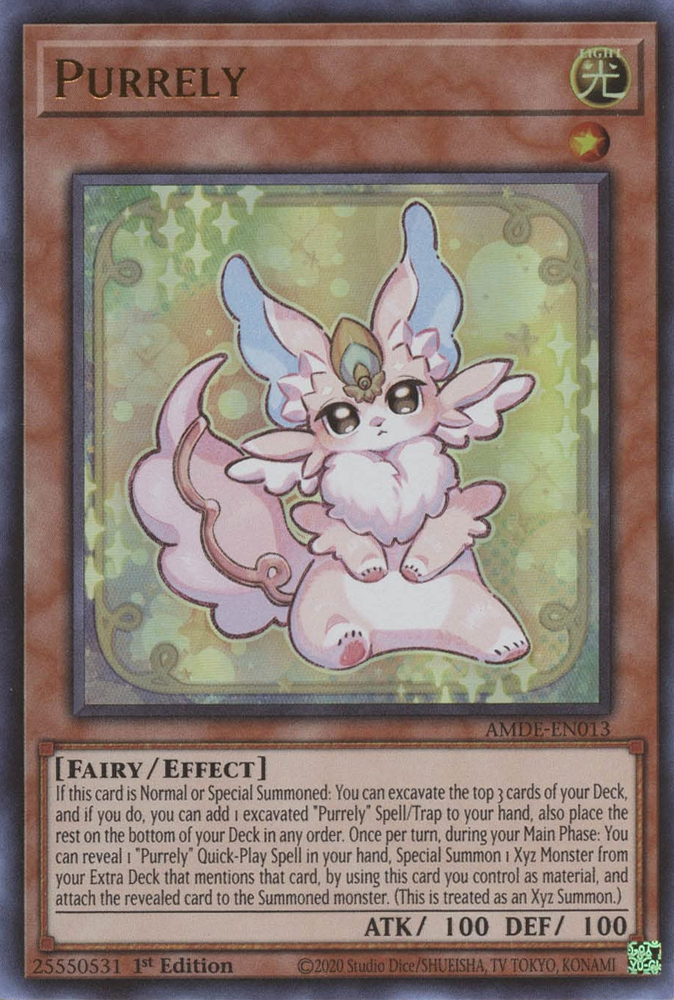 Purrely [AMDE-EN013] Ultra Rare | Card Merchant Takapuna