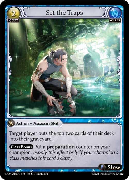 Set the Traps (188) [Dawn of Ashes: Alter Edition] | Card Merchant Takapuna