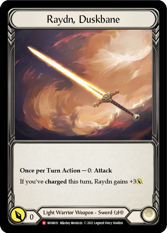Raydn, Duskbane [MON031] (Monarch)  1st Edition Normal | Card Merchant Takapuna
