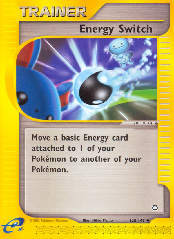 Energy Switch (120/147) [Aquapolis] | Card Merchant Takapuna