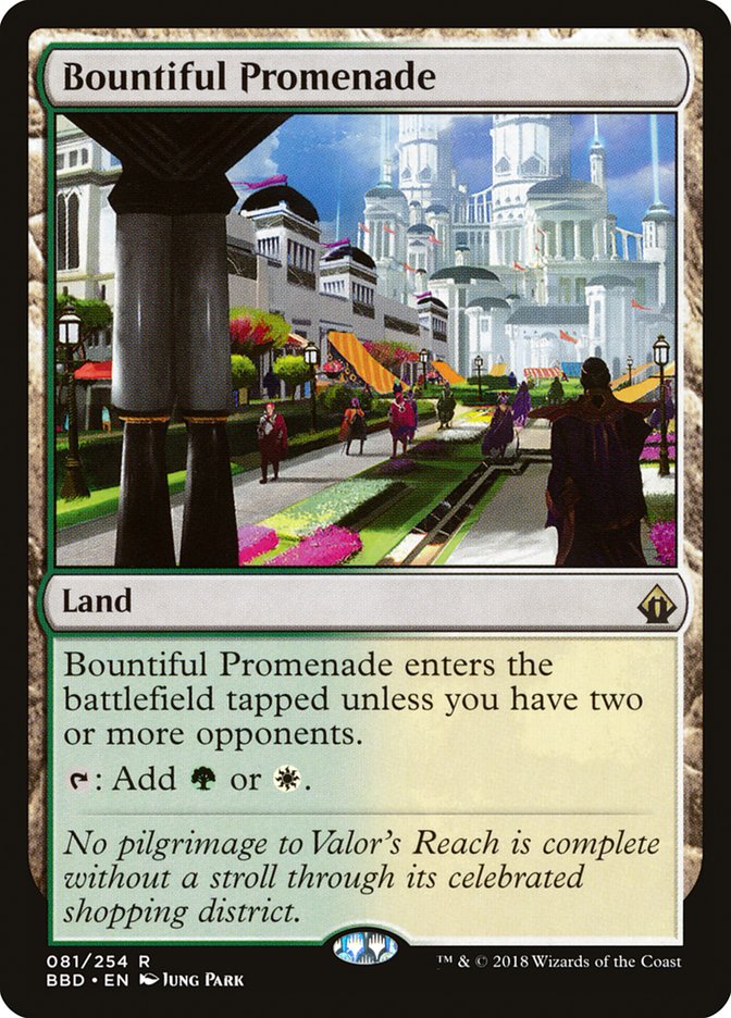 Bountiful Promenade [Battlebond] | Card Merchant Takapuna