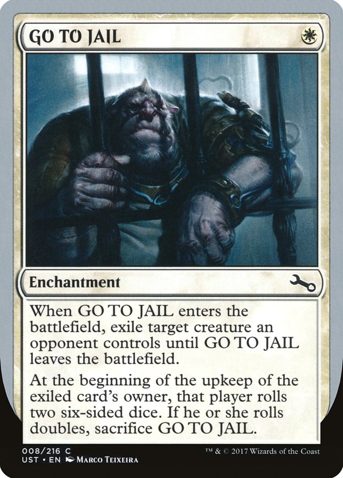 GO TO JAIL [Unstable] | Card Merchant Takapuna