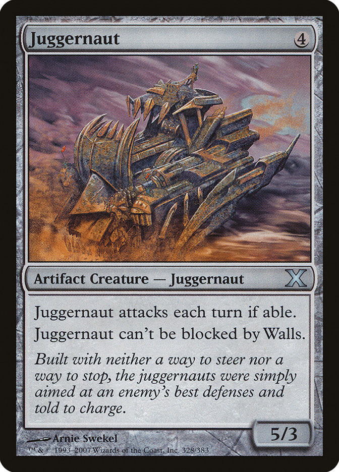 Juggernaut [Tenth Edition] | Card Merchant Takapuna