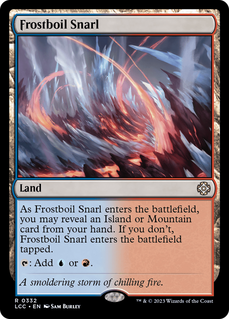 Frostboil Snarl [The Lost Caverns of Ixalan Commander] | Card Merchant Takapuna