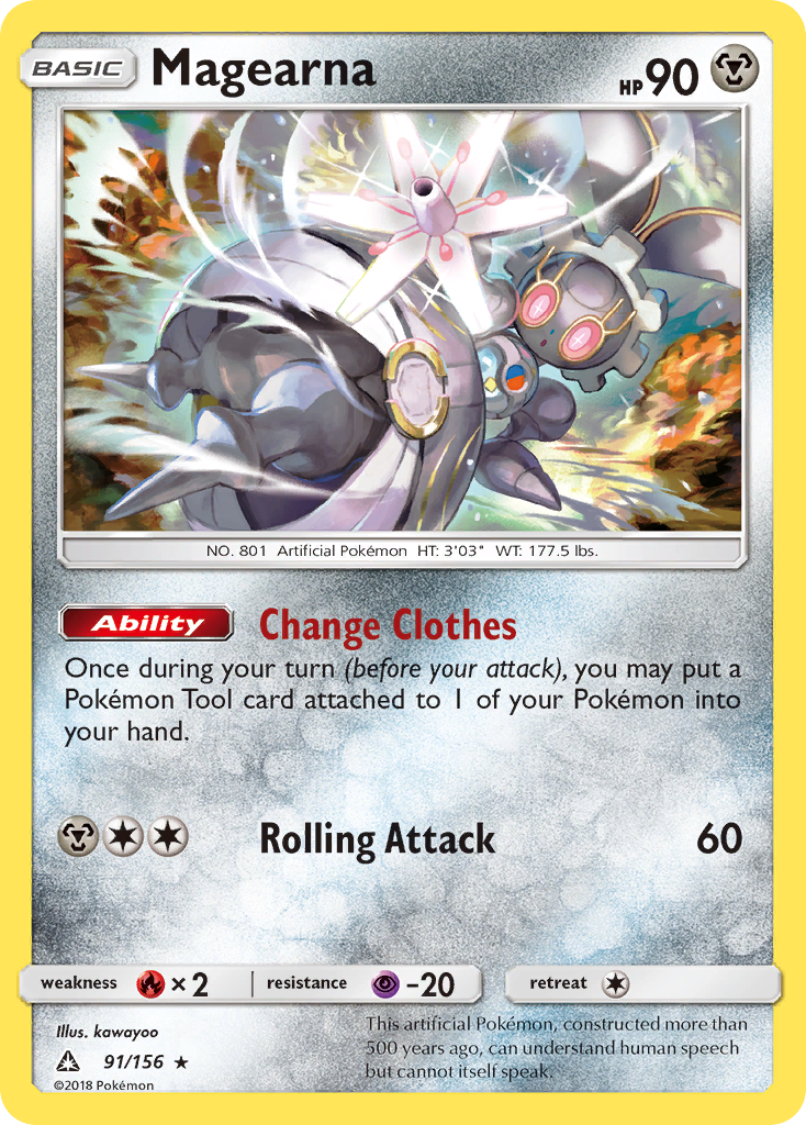 Magearna (91/156) [Sun & Moon: Ultra Prism] | Card Merchant Takapuna