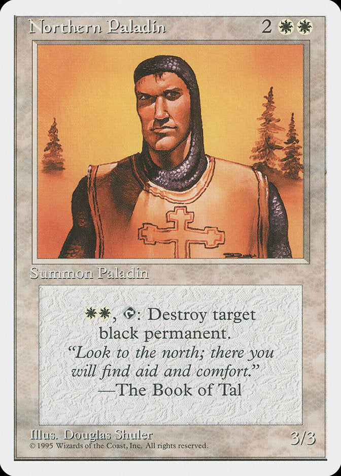 Northern Paladin [Fourth Edition] | Card Merchant Takapuna