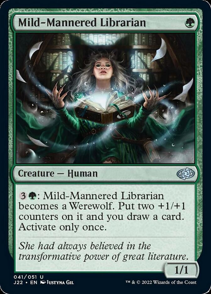 Mild-Mannered Librarian [Jumpstart 2022] | Card Merchant Takapuna