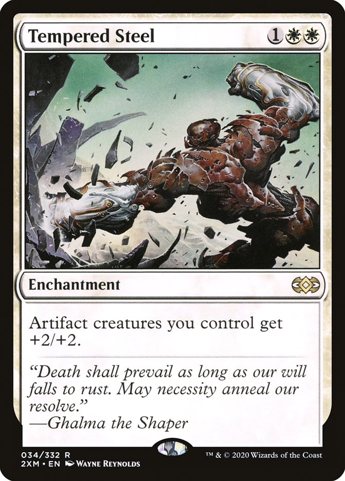 Tempered Steel [Double Masters] | Card Merchant Takapuna