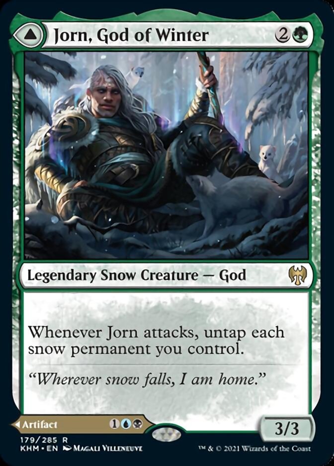 Jorn, God of Winter // Kaldring, the Rimestaff [Kaldheim] | Card Merchant Takapuna