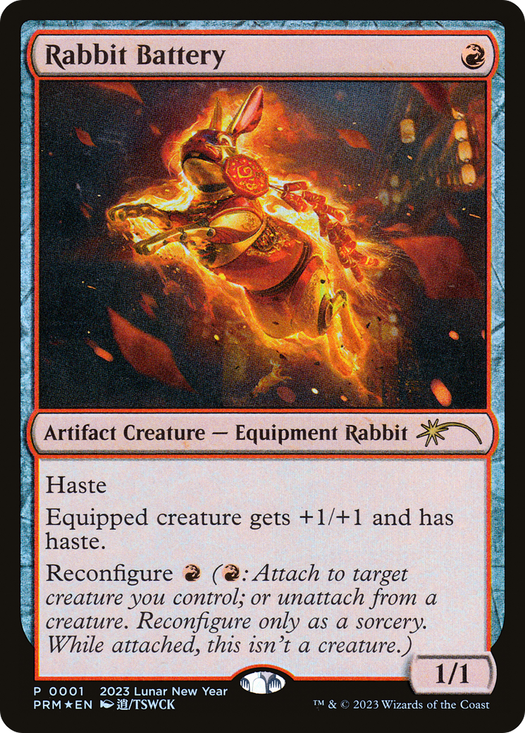 Rabbit Battery [Year of the Rabbit 2023] | Card Merchant Takapuna