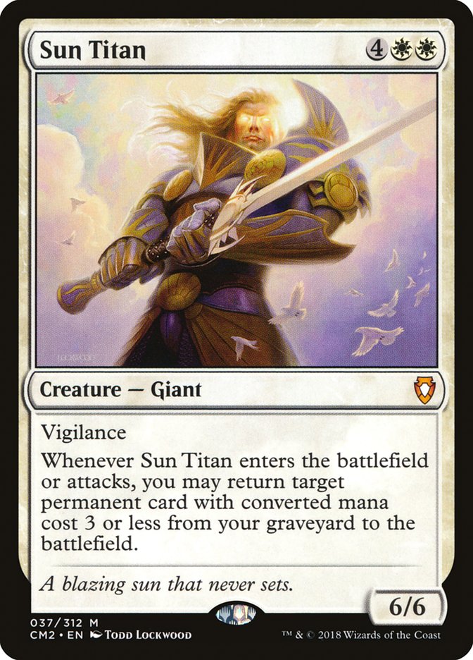 Sun Titan [Commander Anthology Volume II] | Card Merchant Takapuna