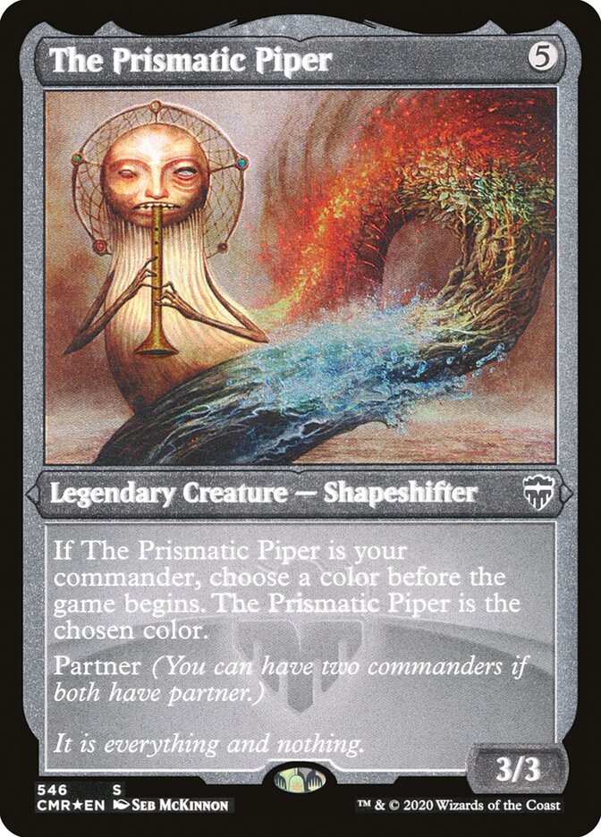 The Prismatic Piper (Etched) [Commander Legends] | Card Merchant Takapuna